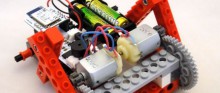 ブロック組み立て無線ロボット